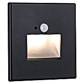 Paulmann Foco de pared LED (2,2 W, L x An x Al: 4,2 x 8 x 8 cm, Negro, Blanco cálido) | BAUHAUS