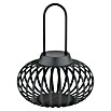 Globo Akku-Tischleuchte (Anthrazit, Warmweiß, Ø x H: 20,5 x 25,5 cm) | BAUHAUS