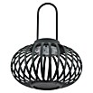 Globo Akku-Tischleuchte (Anthrazit, Warmweiß, Ø x H: 20,5 x 25,5 cm) | BAUHAUS
