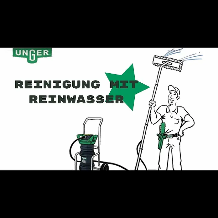 Unger HydroPower Ultra Reinigungs-Set DI Einsteigerset Alu - 6 -tlg. - Tutorial zur Reinigung mit Reinwasser - Klaus hat s raus