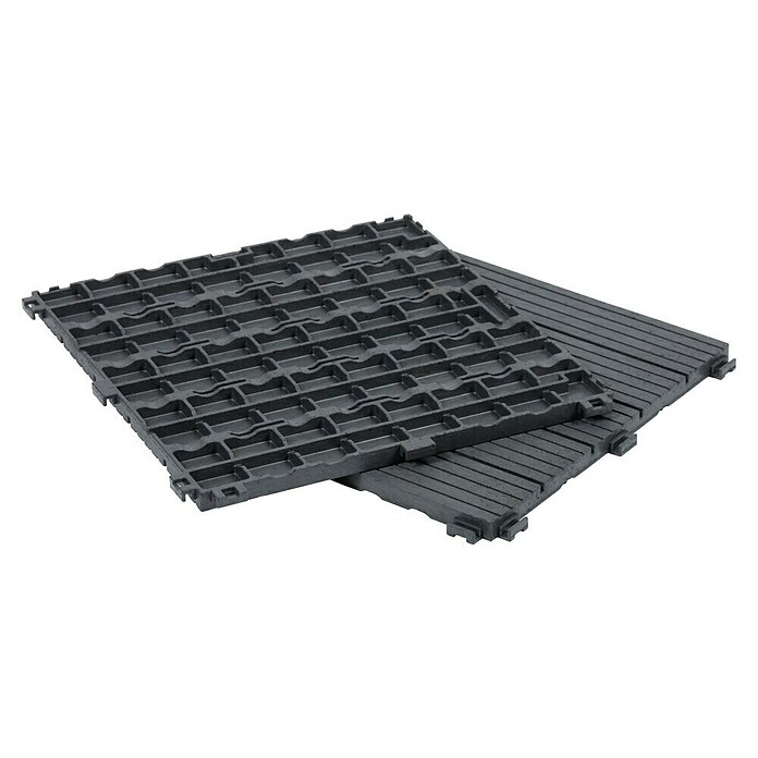 Klickfliese Cosmopolitan (Kunststoff, 45 x 45 x 2,5 cm, Stahlgrau, 1 Stk.) | BAUHAUS