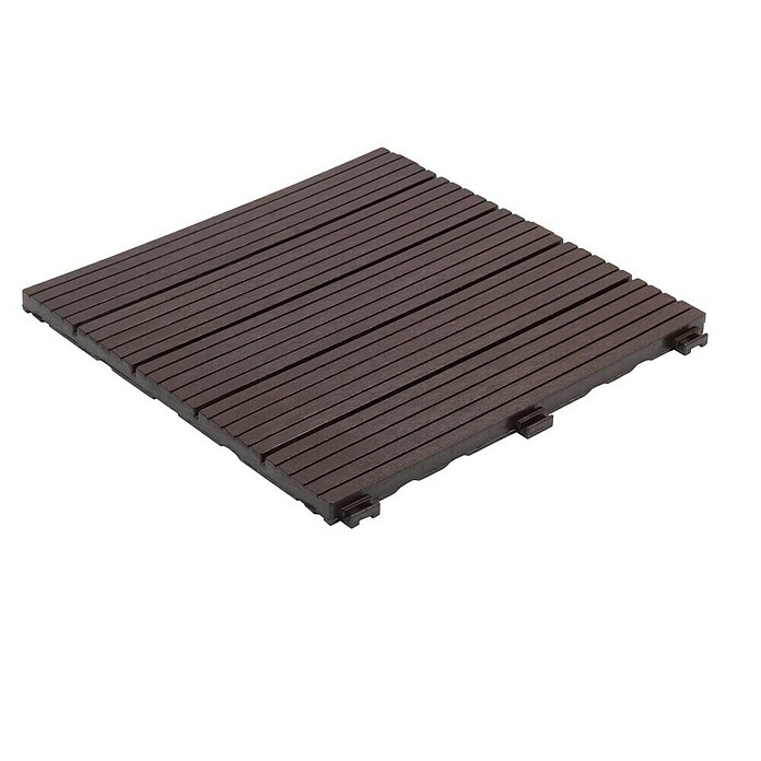 Klickfliese Cosmopolitan (Kunststoff, 30 x 30 x 1,5 cm, Coffee, 6 Stk.) | BAUHAUS