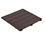 Klickfliese Cosmopolitan (Kunststoff, 30 x 30 x 1,5 cm, Coffee, 6 Stk.) | BAUHAUS