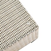 Kactus republic Conjunto de muebles Turín (7 pzs., Acero/Ratán sintético, Perla) | BAUHAUS