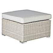 Kactus republic Conjunto de muebles Turín (7 pzs., Acero/Ratán sintético, Perla) | BAUHAUS