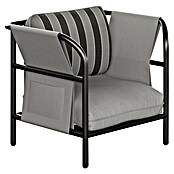 Kactus republic Conjunto de muebles Montecarlo (4 pzs., Aluminio, Gris) | BAUHAUS