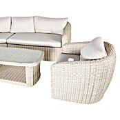 Kactus republic Conjunto de muebles Morea (5 pzs., Aluminio/Ratán sintético, Perla) | BAUHAUS