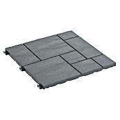 Klickfliese Mosaik (Kunststoff, 30 x 30 x 1,5 cm, Stahlgrau, 6 Stk.) | BAUHAUS