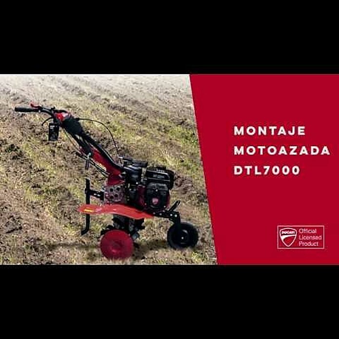 Ducati Azada de gasolina DTL7000 (4,3 kW, 4 tiempos, Recomendación máxima de superficie: 1.500 m²) | BAUHAUS