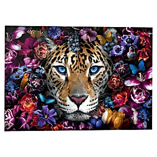 Reinders Glasbild Power Cat (Power Cat, B x H: 100 x 140 cm)