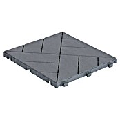 Klickfliese Parquet (30 x 30 x 2,2 cm, Stahlgrau, 6 Stk.) | BAUHAUS