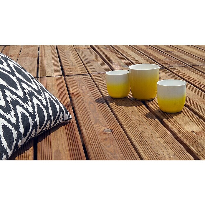 Loseta de madera Bolenia (Pino, 100 x 100 x 3,6 cm, 1 ud.) | BAUHAUS