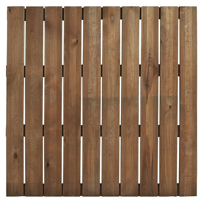 Loseta de madera Bolenia (Pino, 100 x 100 x 3,6 cm, 1 ud.) | BAUHAUS