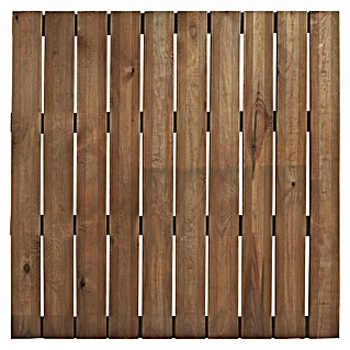 Loseta de madera Bolenia (Pino, 100 x 100 x 3,6 cm, 1 ud.)
