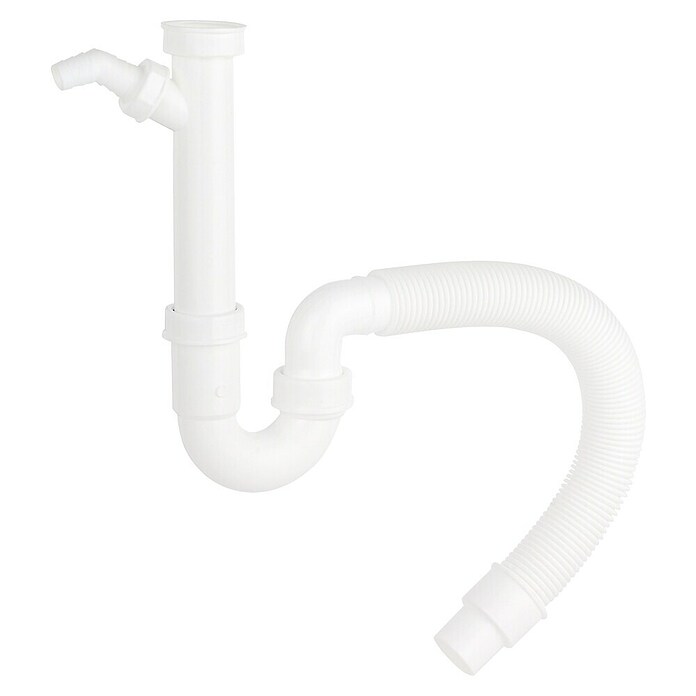 Spültisch-Siphon (Kunststoff, 1½″)