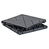Klickfliese Parquet (30 x 30 x 2,2 cm, Stahlgrau, 6 Stk.) | BAUHAUS