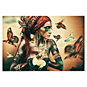 Glasbild (Bohemian Chic, B x H: 78 x 116 cm) | BAUHAUS