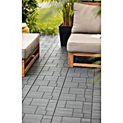 Klickfliese Mosaik (Kunststoff, 30 x 30 x 1,5 cm, Stahlgrau, 6 Stk.) | BAUHAUS