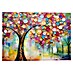 Reinders Glasbild Life Tree Colourful 