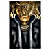 Reinders Glasbild Golden Feathers 