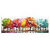 Reinders Glasbild Colour Forest (Colour Forest, B x H: 52 x 156 cm) | BAUHAUS