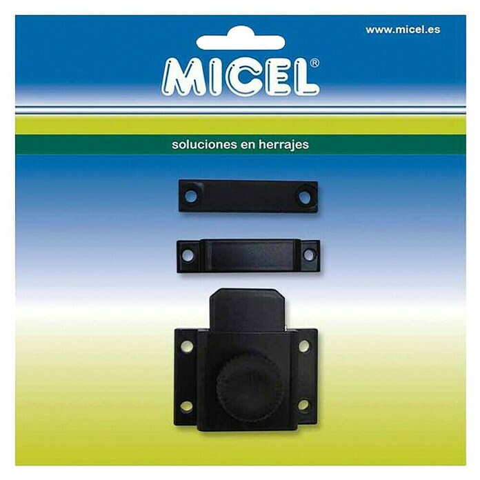 Micel Brimic Pestillo deslizante ruleta 6825 (Negro)