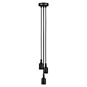 Paulmann Pendelleuchte (3 x 20 W, Schwarz, Höhe: 200 cm)