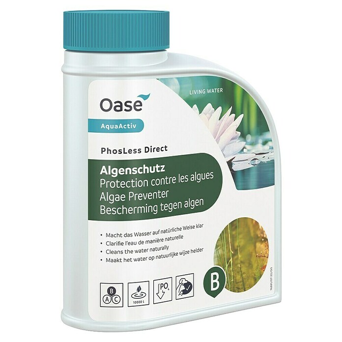 Oase AquaActiv Sredstvo protiv algi PhosLess Direct  (Neto volumen: 500 ml) | BAUHAUS