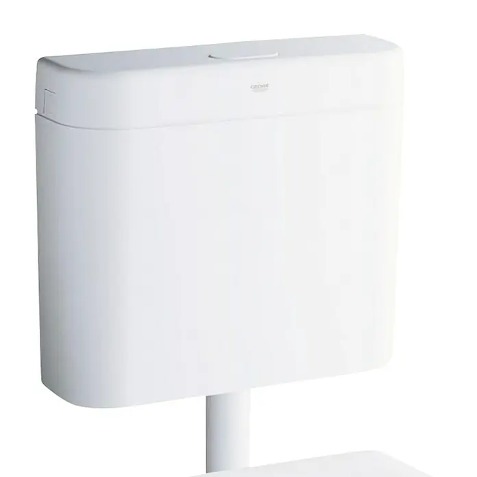 Grohe Spülkasten - Spülmenge: 6 l - 9 l, 1-Mengen-Spülung, Kunststoff, Weiß - Weißer Grohe Spülkasten für eine moderne Badezimmerausstattung mit schlankem Design. Ideal für Wand-WCs und einfache Installation.