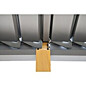 Sunfun Pérgola Andros (An x Pr: 579 x 294 cm, Antracita/Marrón, Aluminio) | BAUHAUS