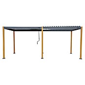 Sunfun Pérgola Andros (An x Pr: 579 x 294 cm, Antracita/Marrón, Aluminio) | BAUHAUS
