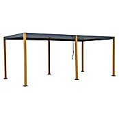 Sunfun Pérgola Andros (An x Pr: 579 x 294 cm, Antracita/Marrón, Aluminio) | BAUHAUS