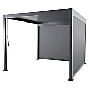 Sunfun Milos Pared lateral (An x Al: 276 x 217 cm, Gris oscuro, Para pérgola con laterales Milos) | BAUHAUS