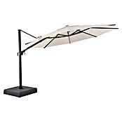 Sunfun Parasol de jardín Corfu (Crudo, Diámetro de cobertura: 400 cm) | BAUHAUS
