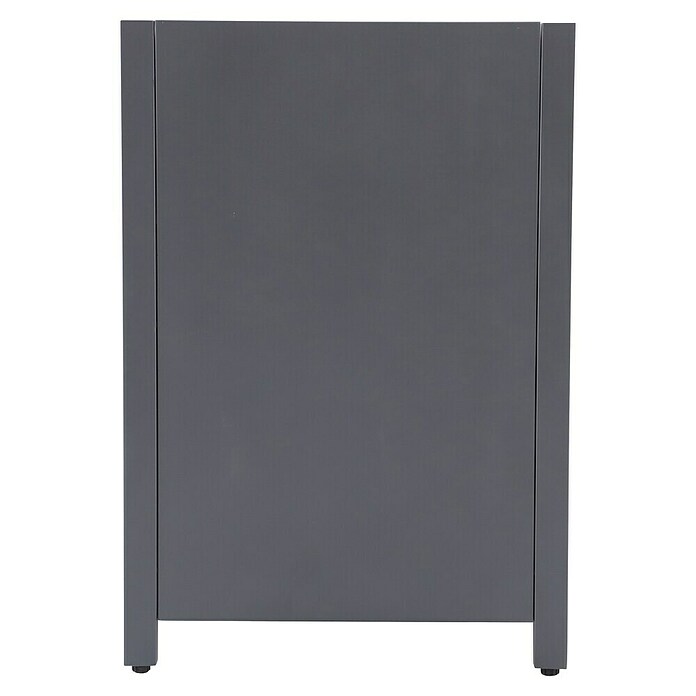 Sunfun Cocina exterior con estantería Kendra (Antracita, An x Pr x Al: 100 x 60 x 88 cm, Aluminio) | BAUHAUS