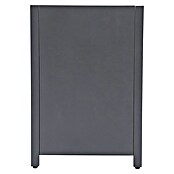 Sunfun Cocina exterior con estantería Kendra (Antracita, An x Pr x Al: 100 x 60 x 88 cm, Aluminio) | BAUHAUS