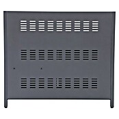 Sunfun Cocina exterior con estantería Kendra (Antracita, An x Pr x Al: 100 x 60 x 88 cm, Aluminio) | BAUHAUS