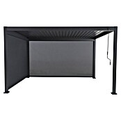 Sunfun Milos Pérgola estándar con laterales (L x An x Al: 294 x 386 x 235 cm, Aluminio, Antracita) | BAUHAUS