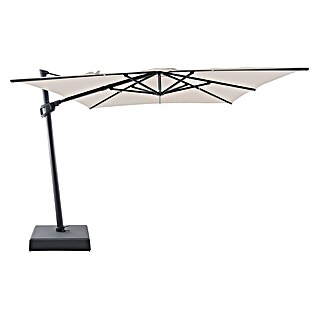 Parasol de jardín Corfu (Crudo, L x An: 400 x 300 cm)