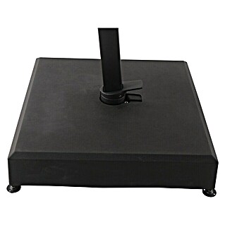 Sunfun Base de parasol Calandra (85 x 85 cm, Negro)