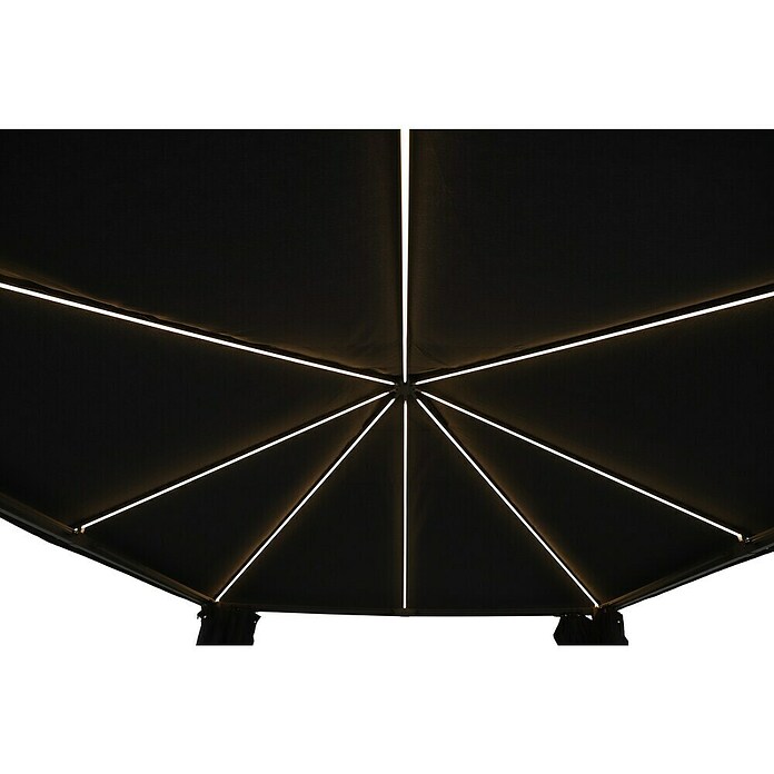 Carpa con laterales Mauricio (An x Pr: 299 x 399 cm, Color del techo: Antracita) | BAUHAUS