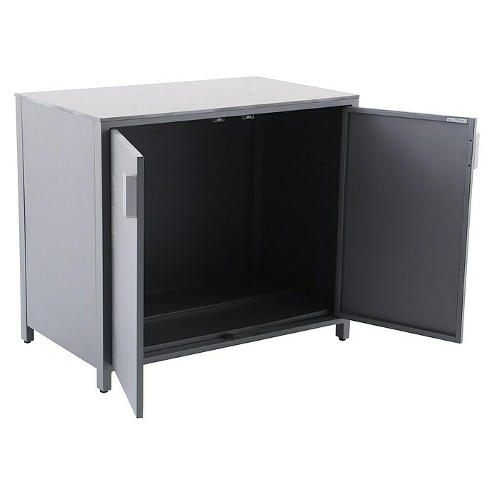 Sunfun Cocina exterior Kendra (Antracita, An x Pr x Al: 100 x 60 x 88 cm, Aluminio) | BAUHAUS