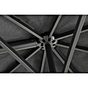Sunfun Parasol de jardín Corfu (Antracita, L x An: 400 x 300 cm) | BAUHAUS