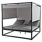 Cama exterior Scarlet (L x An x Al: 200 x 200 x 200 cm, Gris oscuro) | BAUHAUS