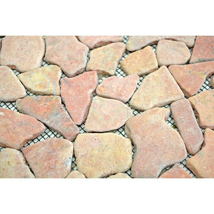 Mozaik pločica (30,5 x 30,5 cm, Crvena, Mat)