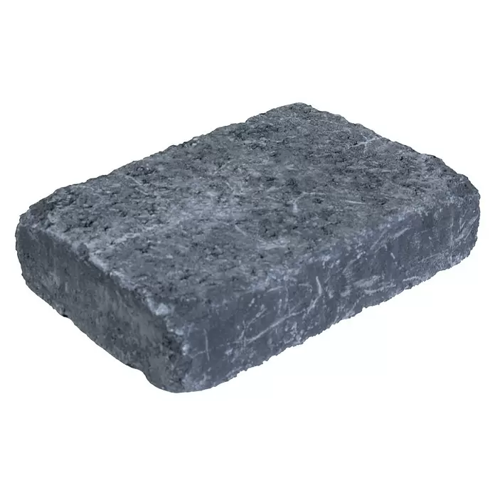 Pflasterstein Times - Anthrazit, 20 x 30 x 7 cm, Rechteckig - Rechteckiger grauer Betonpflasterstein mit texturierter Oberfläche.