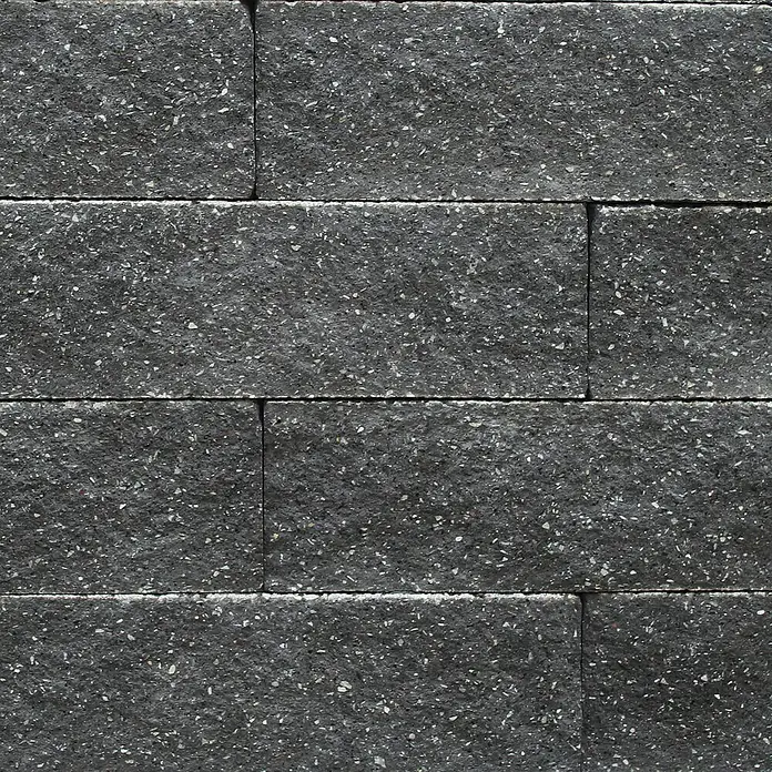 EHL Mauerstein Anzio Light - 25 x 18 x 15 cm, Anthrazit, Beton - Graue Pflastersteine mit einer feinen Textur, die eine moderne und robuste Oberfläche für Außenbereiche schaffen.