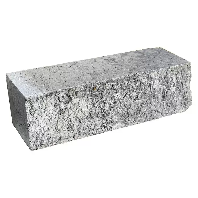 EHL Mauerstein Anzio Light - 50 x 18 x 15 cm, Grau/Anthrazit, Beton - Rauer, grauer Betonstein mit strukturierter Oberfläche, geeignet für den Bau.