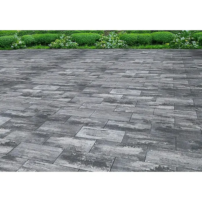 EHL Terrassenplatte Olinda - 40 x 20 x 4 cm, Grau/Anthrazit, Beton - Pflastersteine mit grauer Oberfläche und natürlichem Look, ideal für stilvolle Außenbereiche.