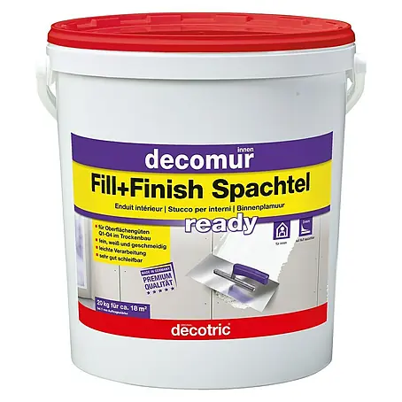 Decotric decomur Spachtel Fill+Finish ready